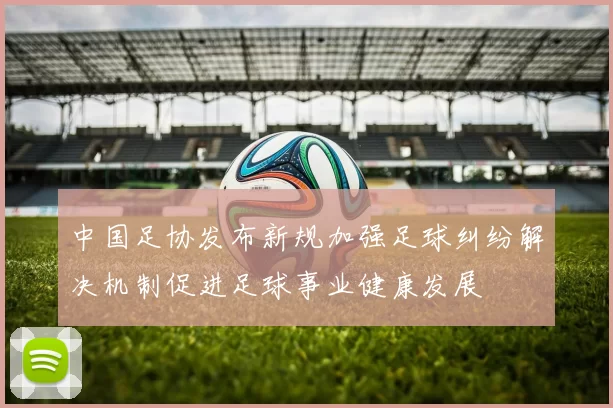 中国足协发布新规加强足球纠纷解决机制促进足球事业健康发展
